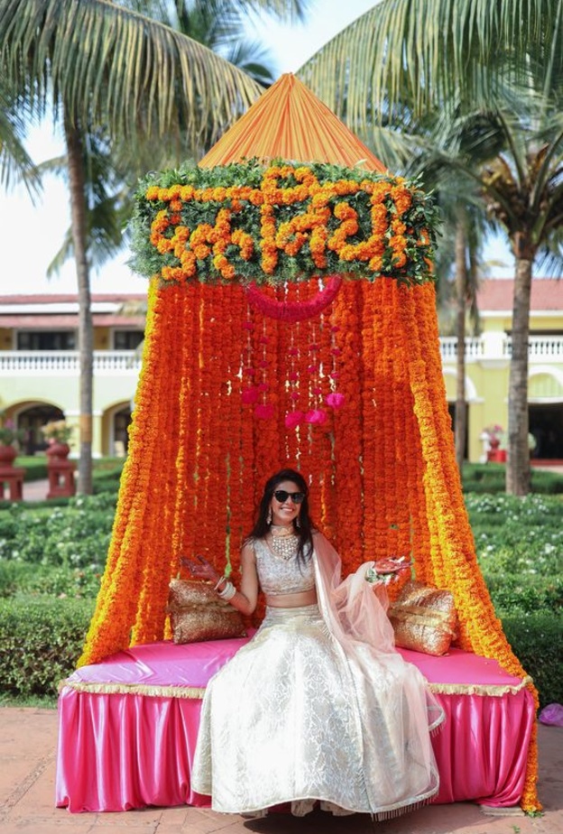  ديكور حفلات الزفاف بطابع هندي