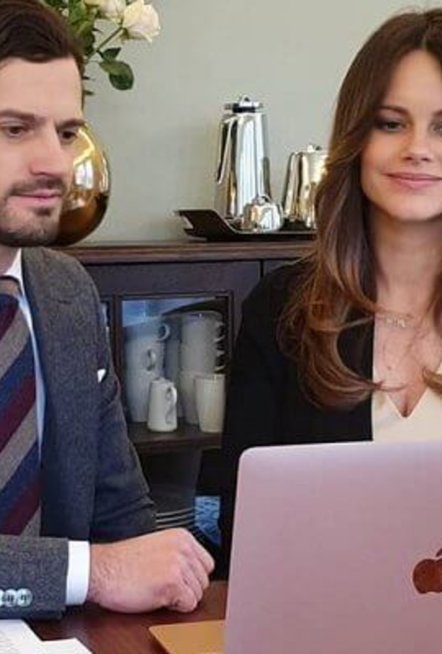 الأمير كارل فيليب والأميرة صوفيا في اجتماع رقمي مع ممثلي معهد البحوث التربوية