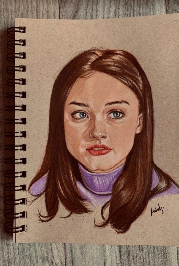  احدى اعمال الرسامة السعودية مرح عبدالرحمن