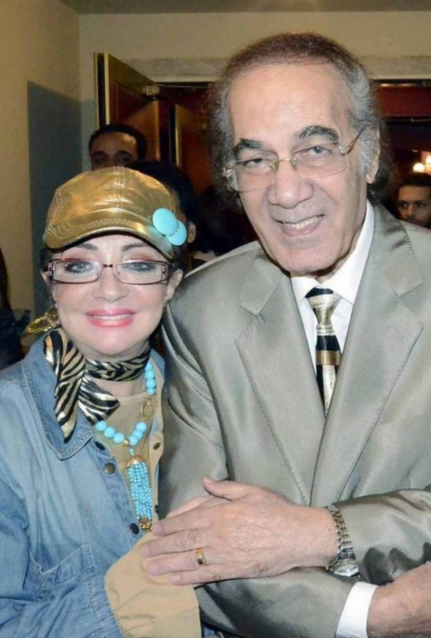 محمود ياسين وشهيرة