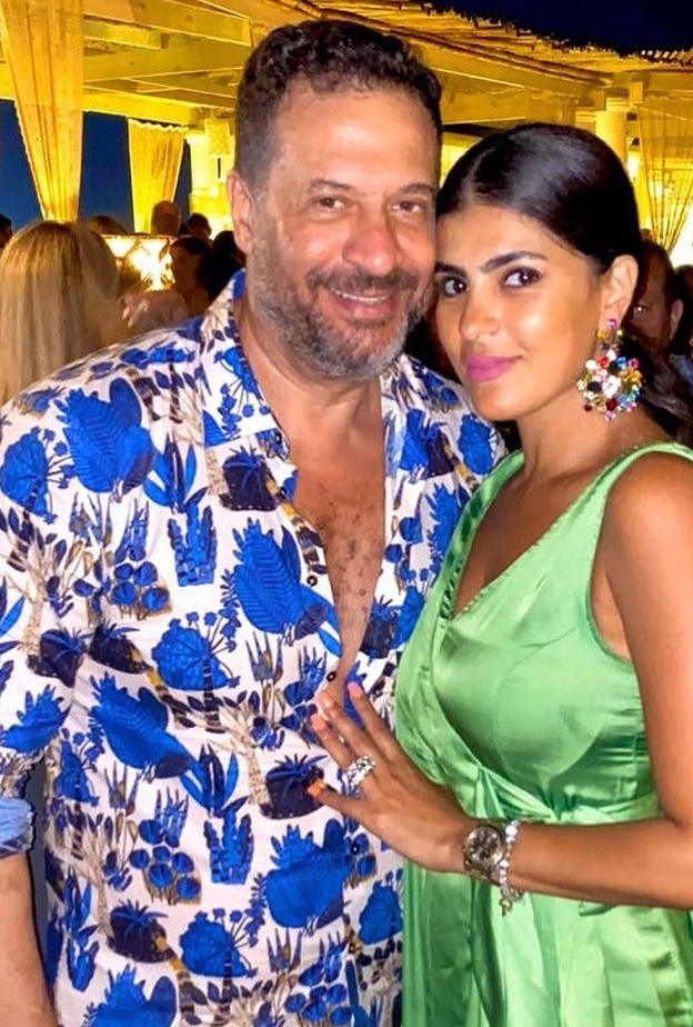 ماجد المصري وزوجته