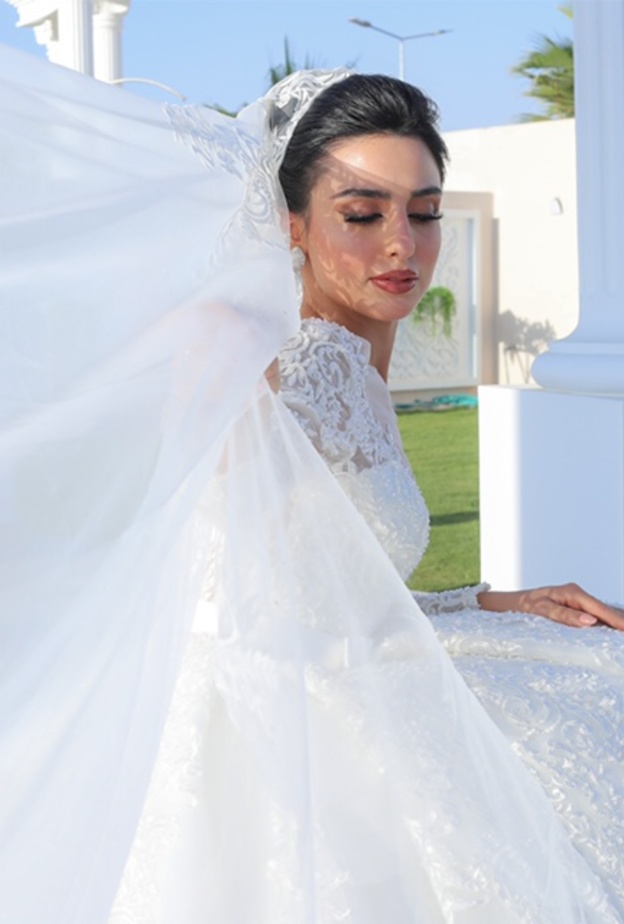  تصوير عروس بكاميرا المصورة السعودية حصة العوض