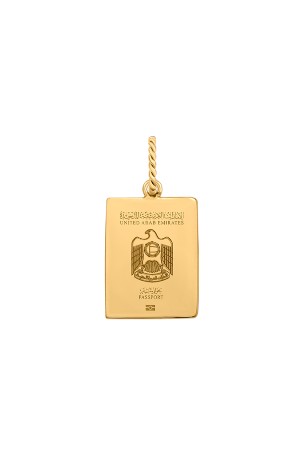 إحتفالاً باليوم الوطني لدولة الإمارات.. قلادة ذهبية مذهلة من MKS