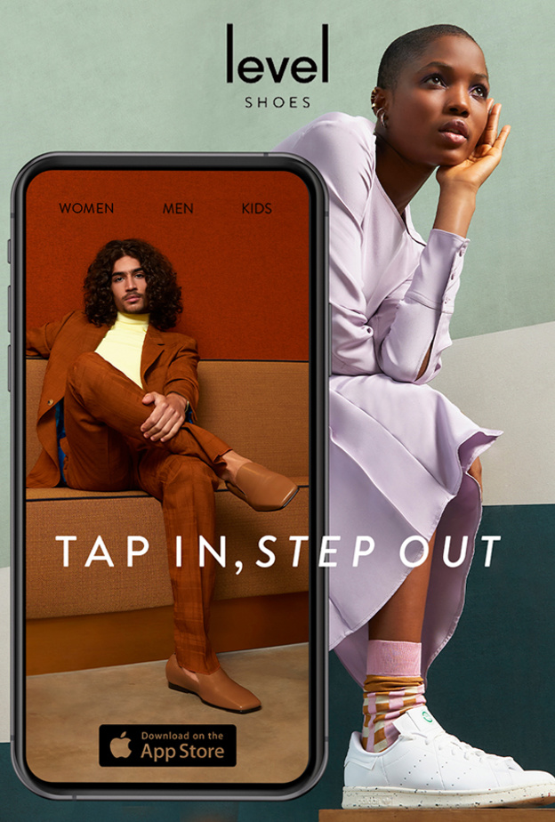Level Shoes يطلق تطبيقه الخاص