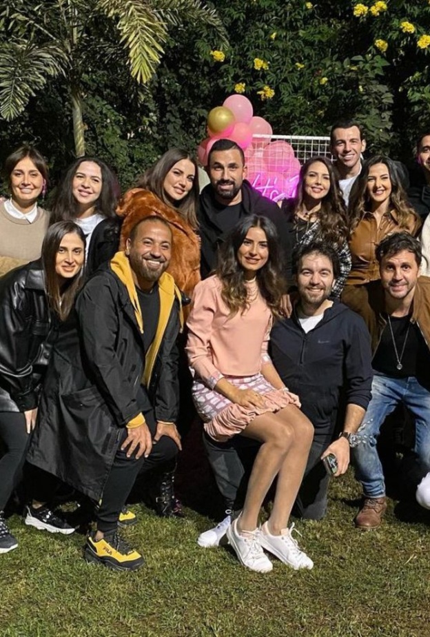 حلا شيحة في عيد ميلاد ريهام ايمن 