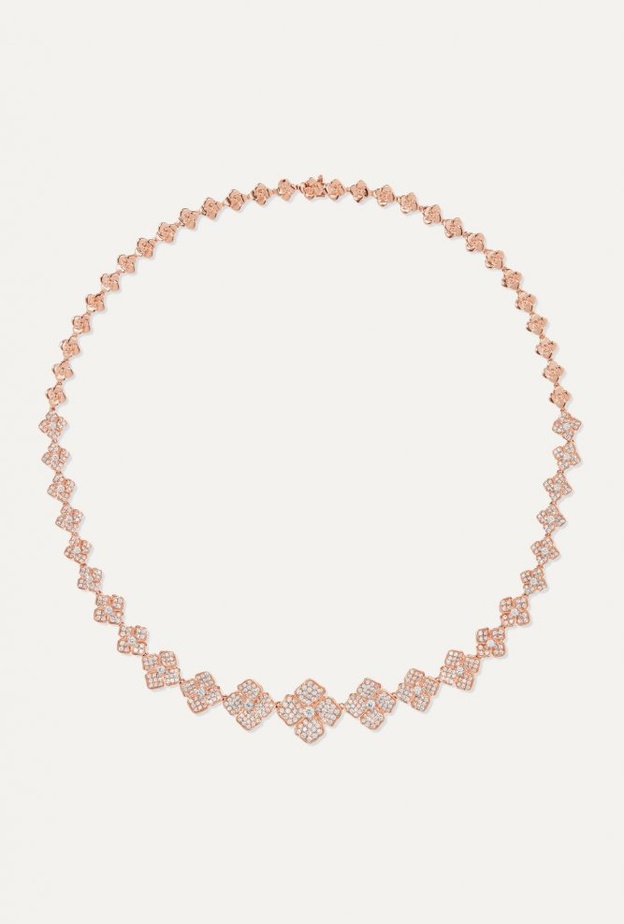 ‎احدث موديلات عقود ذهب شوكر للسهرات من Anita Ko