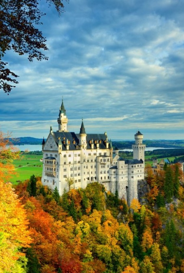  قلعة نويشفانشتاين في ألمانيا 