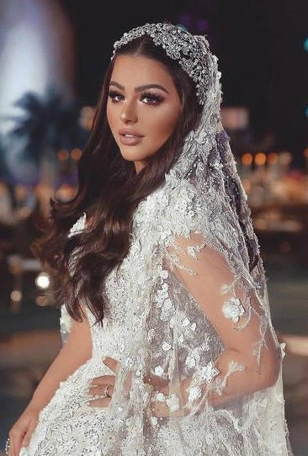 هنادي مهنا واكسسوارات زفافها