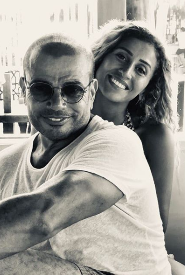 عمرو دياب وينا الشربيني