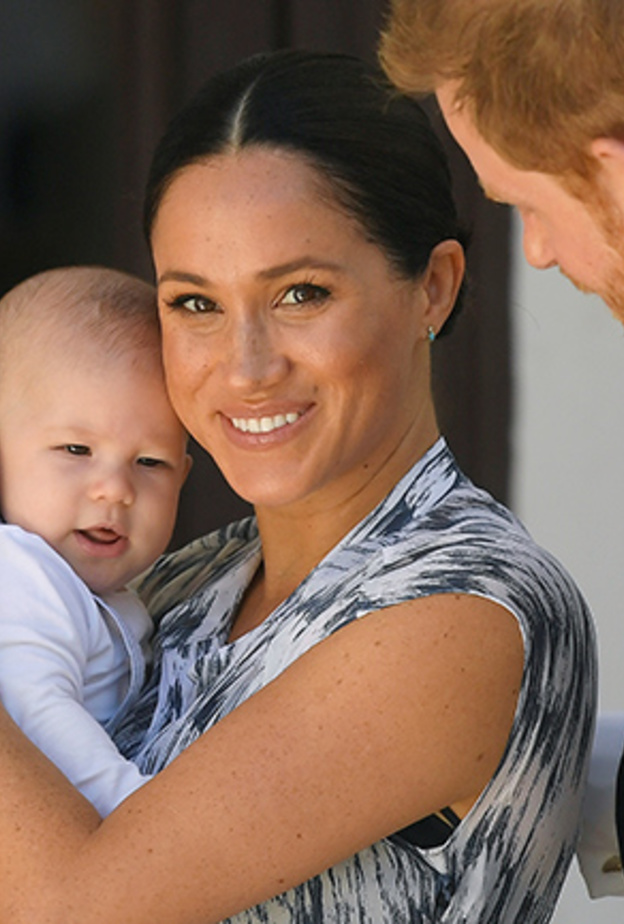  ميغان وهاري وطفلهم ارشي