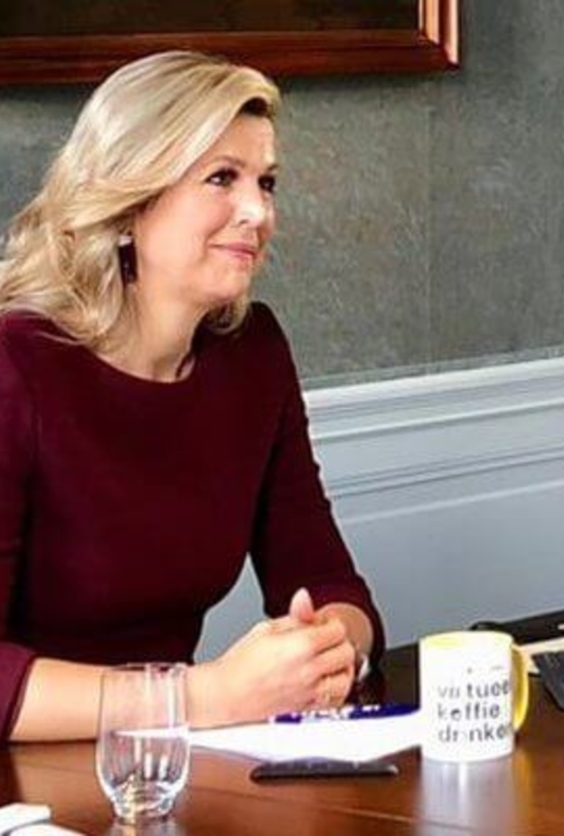 الملكة ماكسيما تحضر مراسم التوقيع الرقمي لاتفاقية تعليم الموسيقى