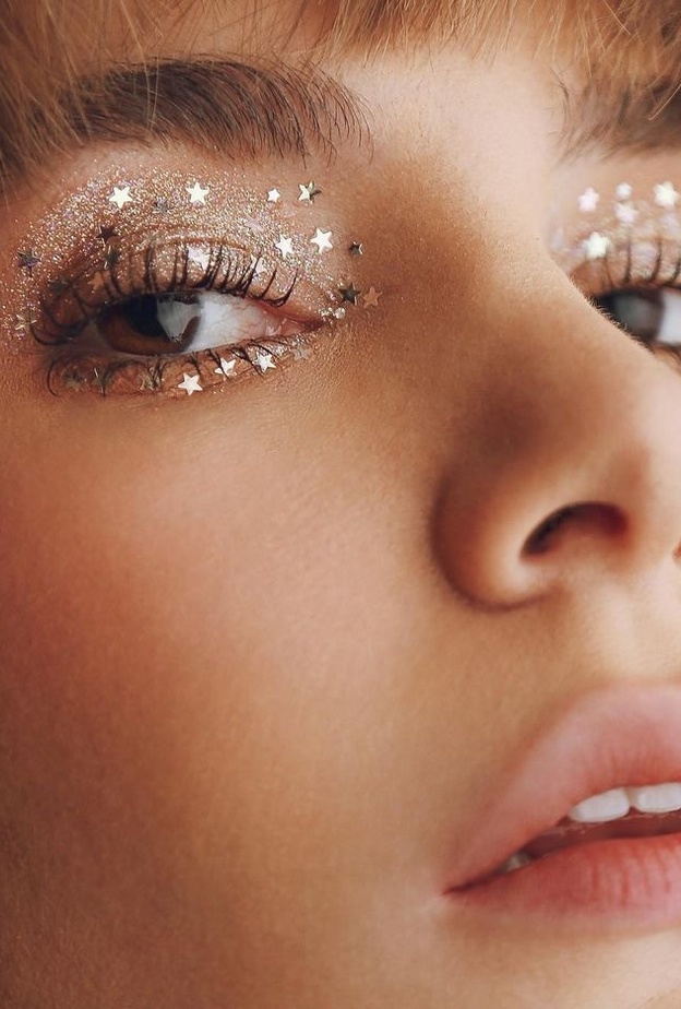 مكياج براق لمناسبات الشتاء