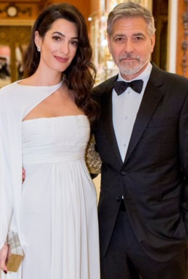 جورج كلوني عن لحظة عرضه الزواج على أمل علم الدين