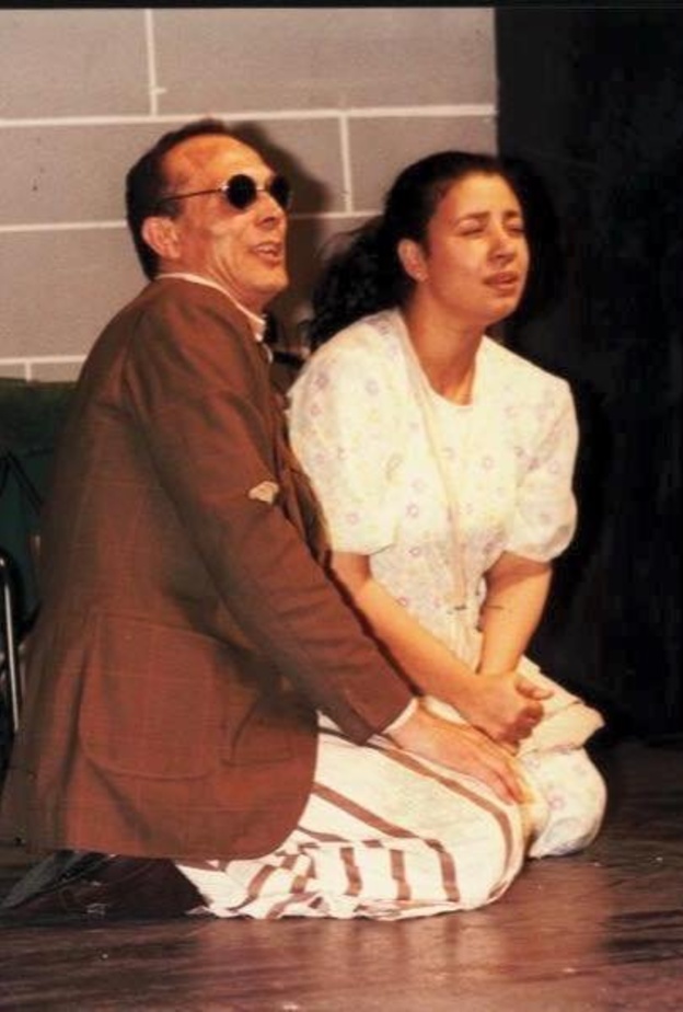 عبلة كامل ومحمد صبحي