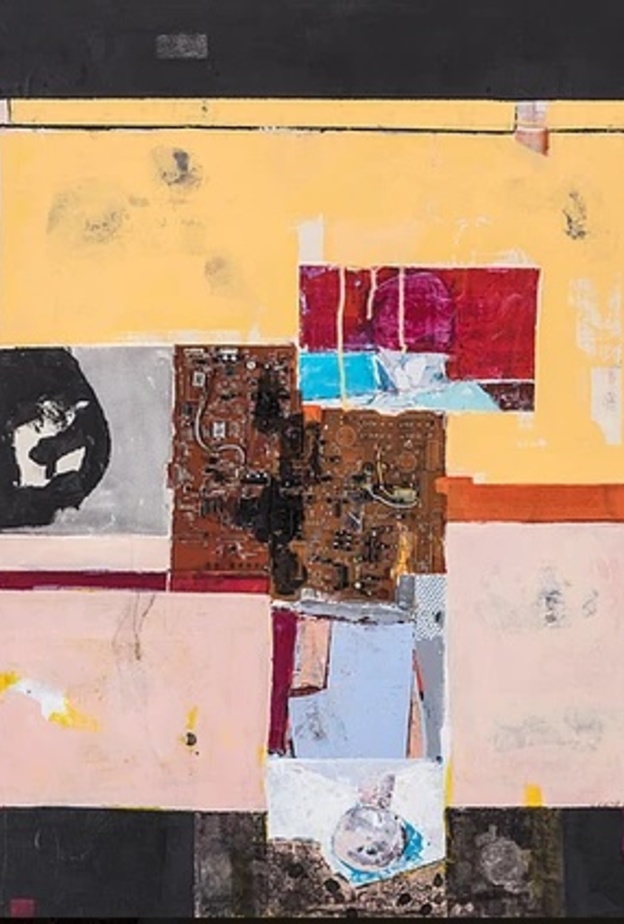 إحدى اللوحات البديعة للفنان التشكيلي السعودي عبدالله المرزوق