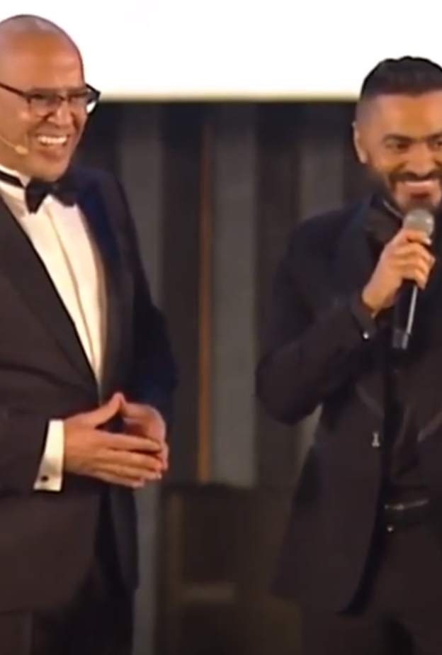 تامر حسني وأشرف عبد الباقي