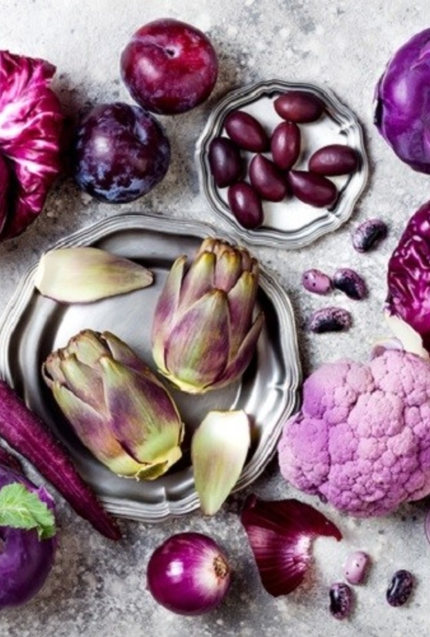 فوائد الاطعمة البنفسجية