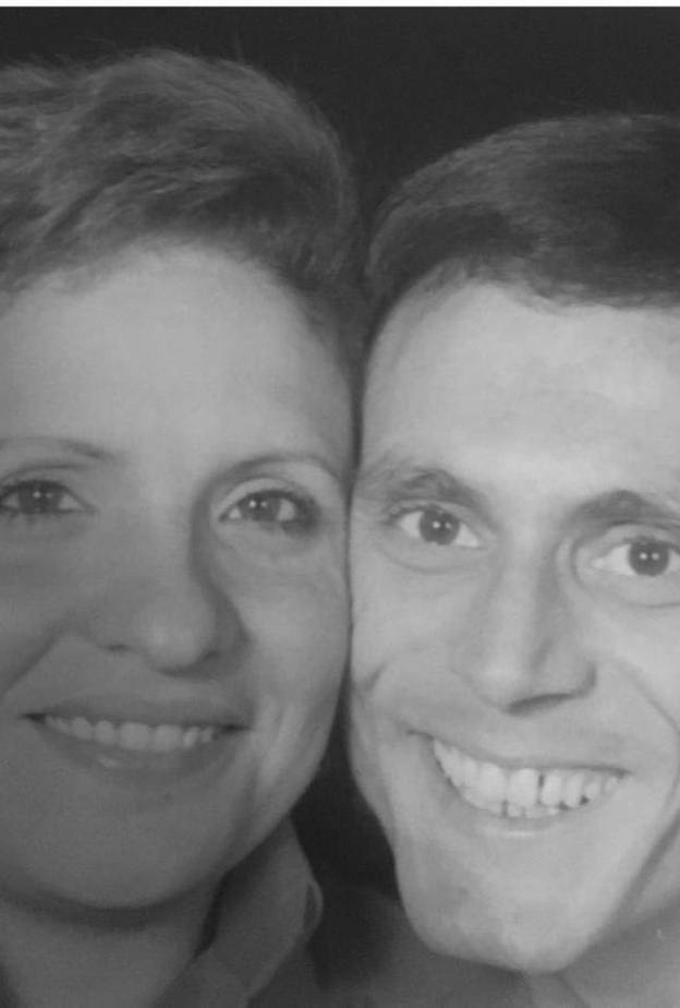 محمد صبحي وزوجته الراحلة