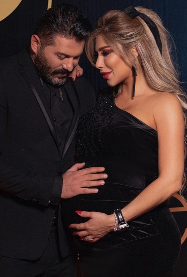 لمى الرهونجي وزوجها