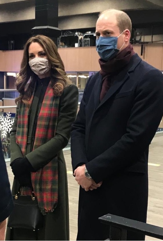 أحدث إطلالات كيت ميدلتون والأمير ويليام في بداية رحلة القطار الملكي