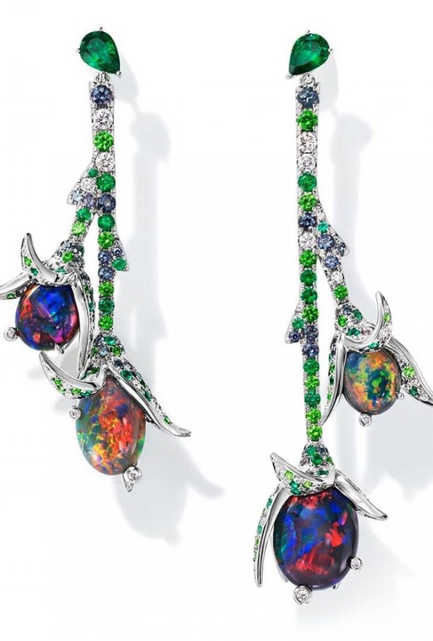  أقراط Jardin de Rose من ماركة تاساكي Tasaki