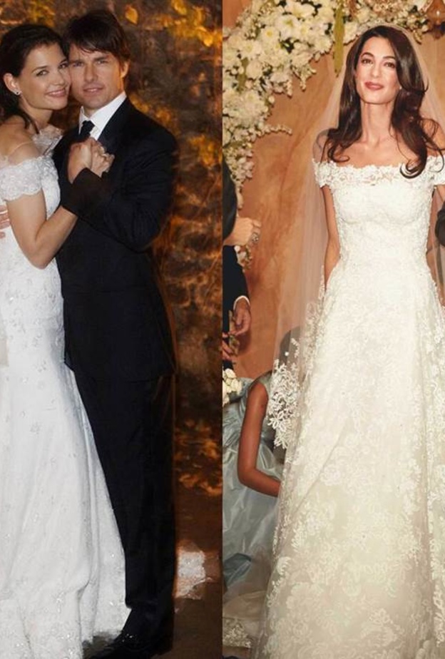  كيتي هولمز وأمل كلوني