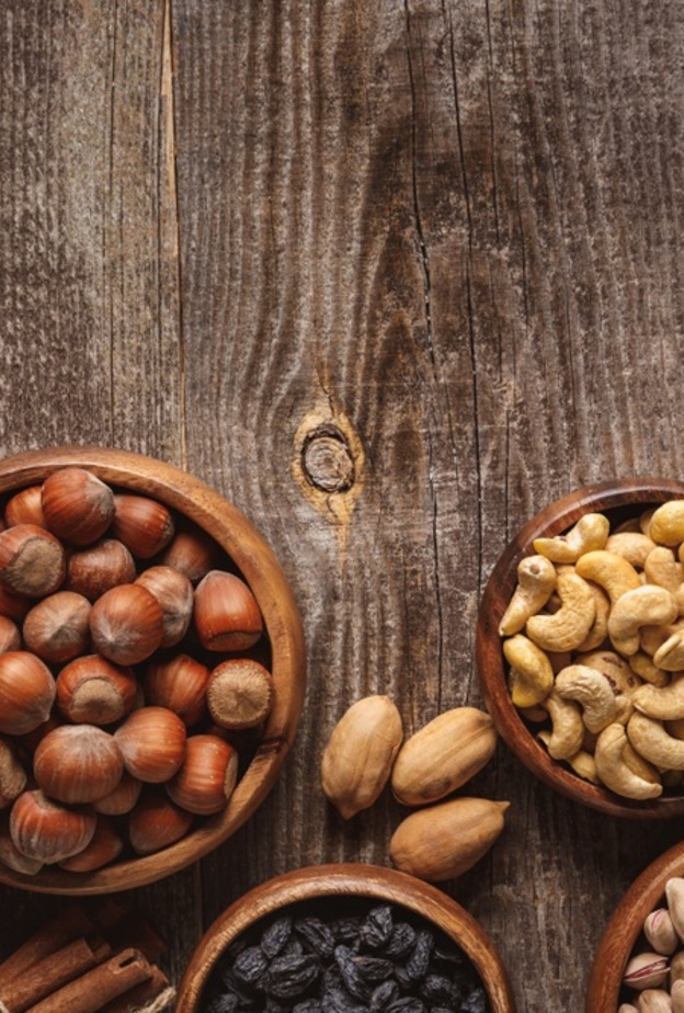 فوائد المكسرات لمرضى القلب والسرطان