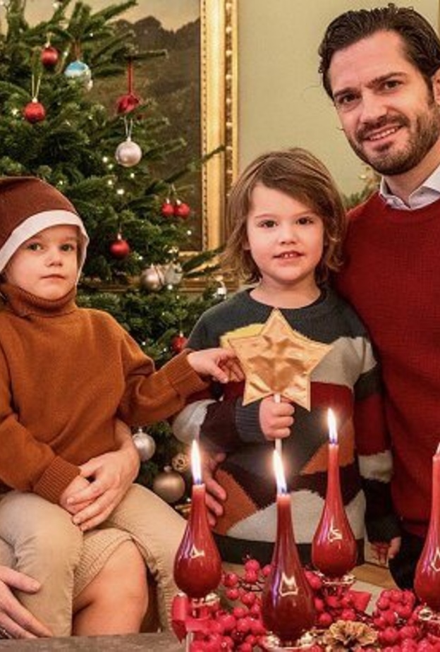 صورة جديدة للأمير كارل فيليب وعائلته