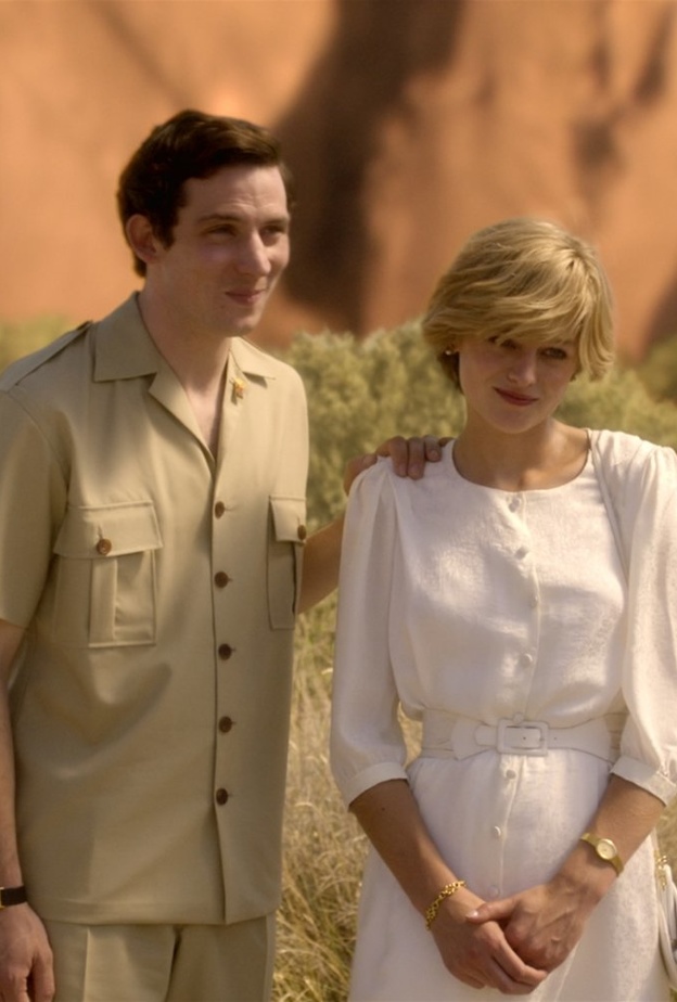 أبطال  مسلسل The Crown