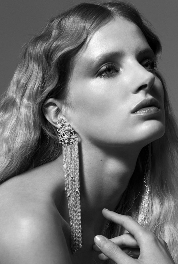 اختاري أقراط فاخرة بتصميمات عصرية لاطلالة السهرة