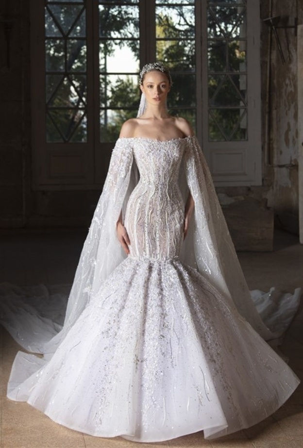 فساتين زفاف لبنانية من رامي قاضي