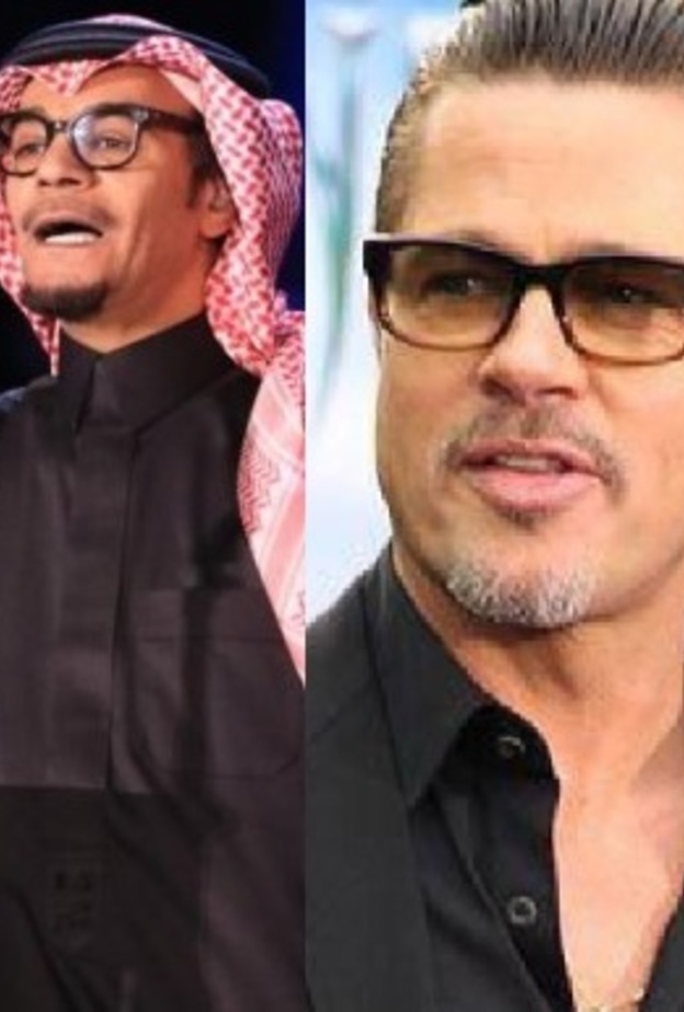 براد بيت ورابح صقر