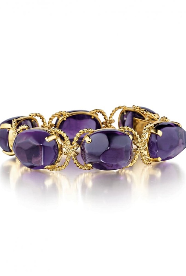  أسوارة من الذهب الأصفر والجشمت من verdura