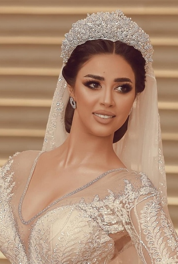 رنا سماحة في حفل زفافها 2020