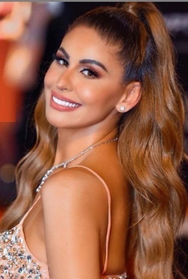 تسريحات شعر الفنانات العرب بأسلوب النصف رفعة للعام 2020