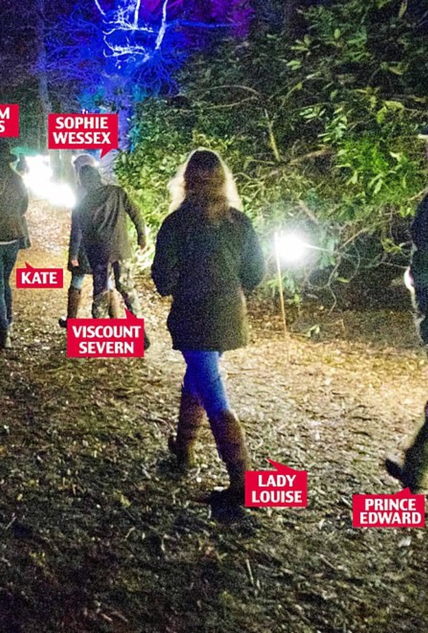 عائلة كمبريدج وعائلة وسكس على مسار Luminate 