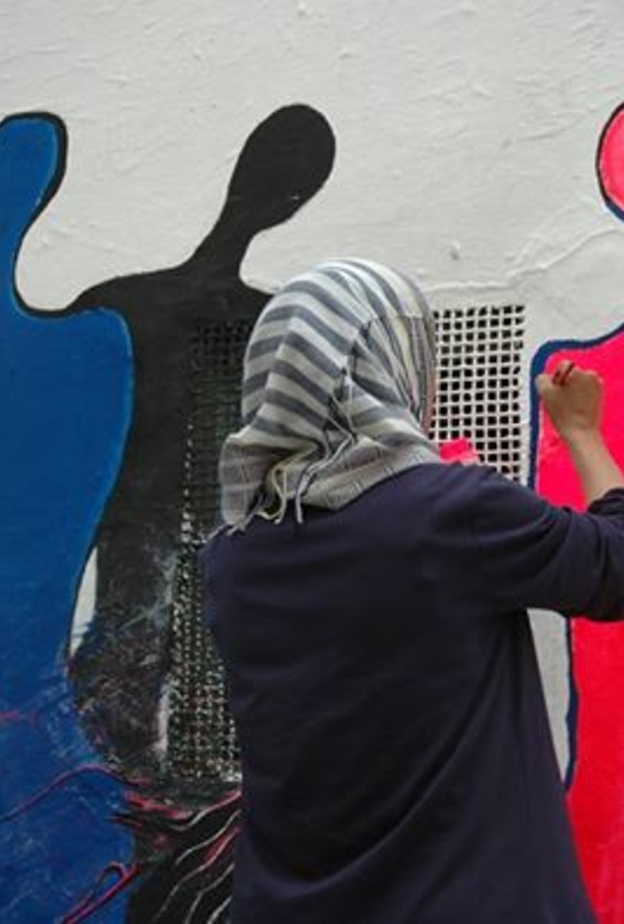 أعمال فنية مبتكرة للفنانة التشكيلية نجاة مكي