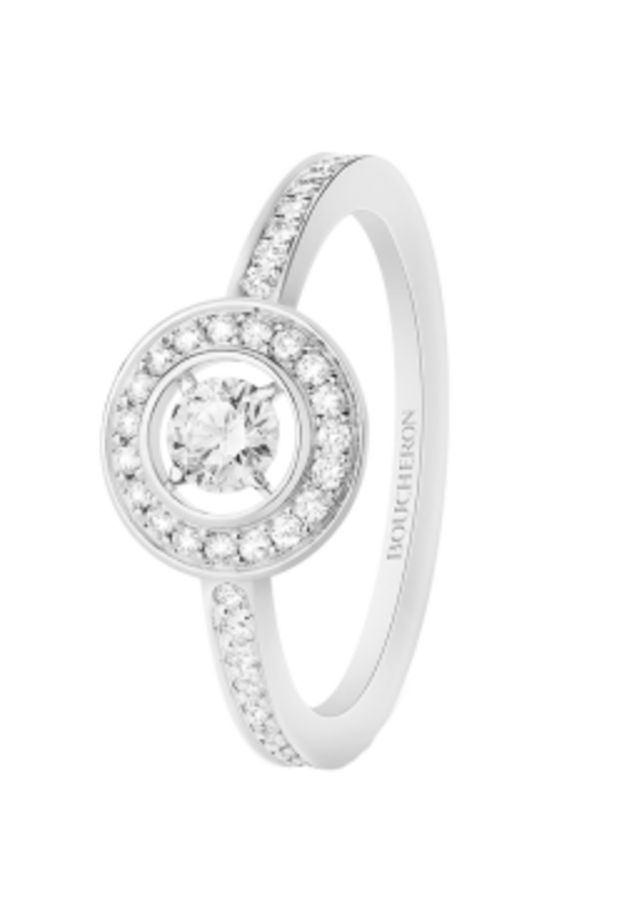 خواتم خطوبة الماس للعروس الرومانسية من دار Boucheron