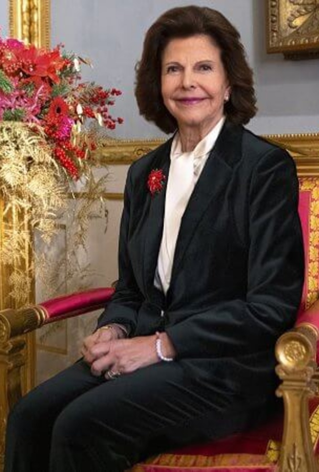 ملكة السويد تحتفل بعيد ميلادها السابع والسبعين