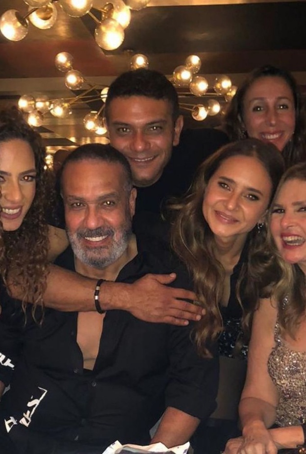 النجوم في عيد ميلاد نيللي كريم