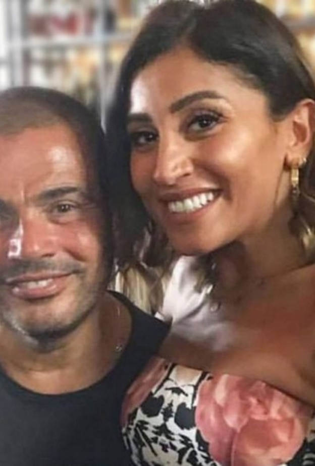  دينا الشربيني وعمرو دياب