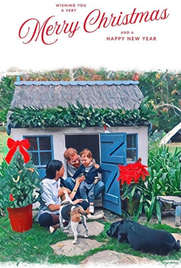 كيف تختلف بطاقة معايدة هاري وميغان عن بقية أفراد العائلة المالكة البريطانية؟ ‏