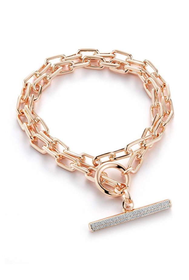 تصاميم اساور ذهب اصفر chain لإطلالة على الموضة من Walters Faith