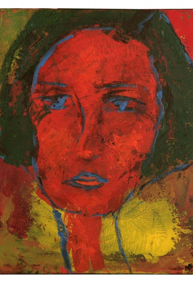 لوحات بديعة للفنانة التشكيلية نوف بيضون - المصدر مسك الفنون 