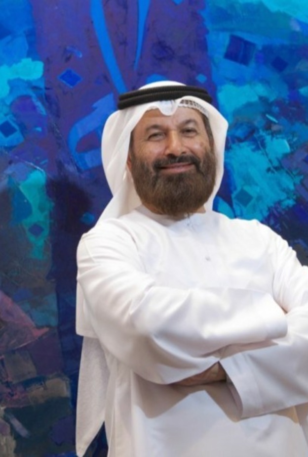 الفنان التشكيلي الإماراتي عبد القادر الريس إبداع وفن لا ينضب -  المصدر صفحة الفنان  
