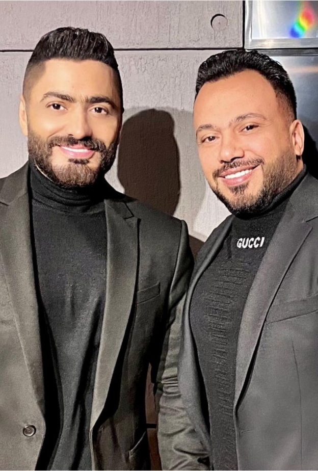 تامر حسني ومحمد صبري عالم