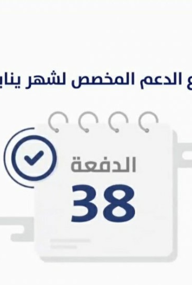 رابط الاستعلام عن حساب المواطن برقم الهوية لصرف الدفعة 38 من الدعم 