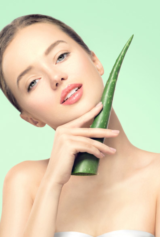 الألوة فيرا يساعد على علاج حب الشباب للبشرة الدهنية