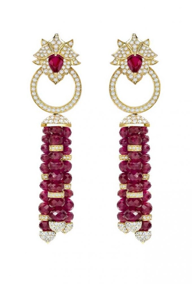  أقراط Lotus من أسبري Asprey