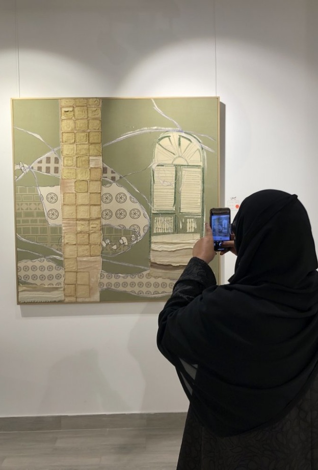 معرض الفنانة التشكيلية الهنوف اللعبون